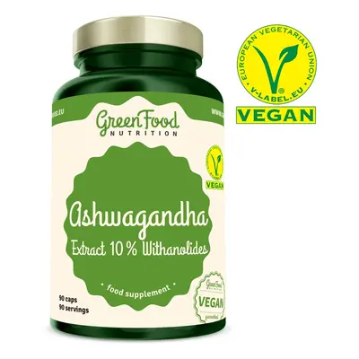 GreenFood Ashwagandha Extract 90 kapslí