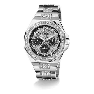 Guess Mens Silver Tone Multi-function Watch GW0785G3