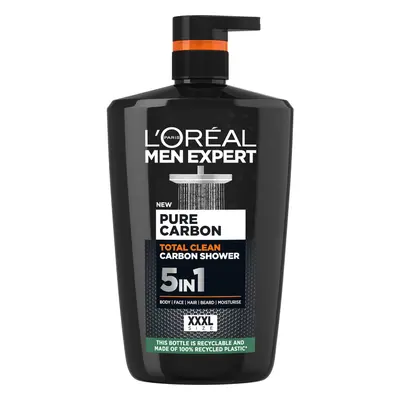 L'Oréal Paris Sprchový gel pro muže Men Expert Pure Carbon (Total Clean Carbon Shower) 1000 ml