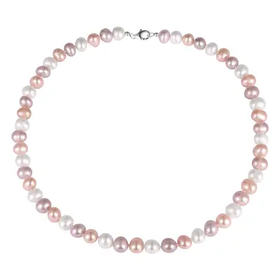 JwL Luxury Pearls Multibarevný náhrdelník z pravých perel JL0568