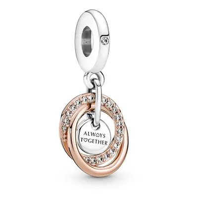 Pandora Půvabný visací přívěsek Rodina navždy Rose 780797C01