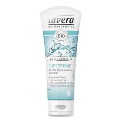 Lavera Přírodní krém na nohy Basis Sensitiv (Foot Cream) 75 ml