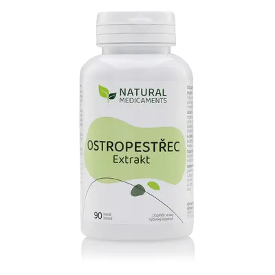 Natural Medicaments Ostropestřec Extrakt 90 kapslí