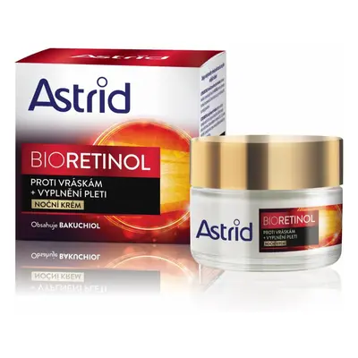 Astrid Noční krém proti vráskám pro vyplnění pleti Bioretinol 50 ml