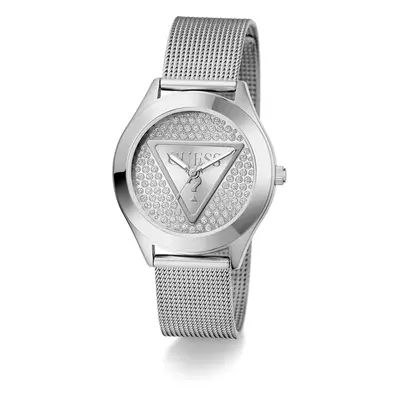 Guess Ladies Silver Tone Analog Watch GW0835L1