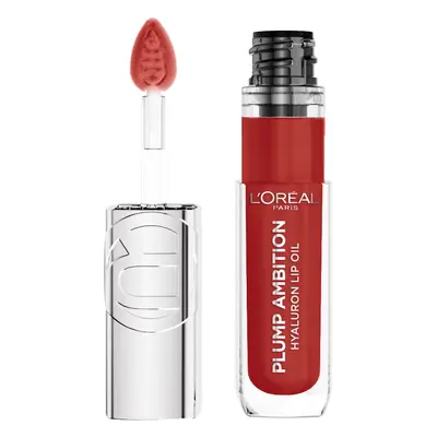 L'Oréal Paris Hydratační lesk na rty Plump Ambition (Hyaluron Lip Oil) 5 ml 390 Cherry Cherie