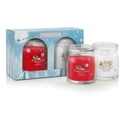 Yankee Candle Vánoční dárková sada Signature svíček 2 ks