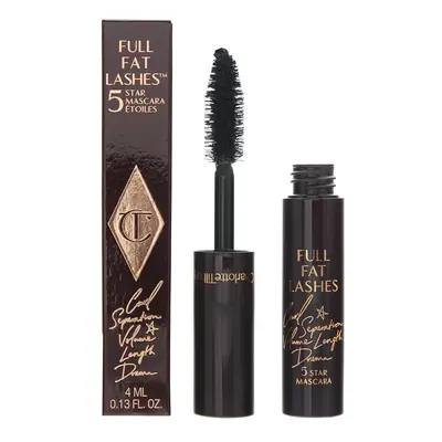 Charlotte Tilbury Objemová a prodlužující řasenka Full Fat 5 Star (Glossy Mascara) 4 ml Black