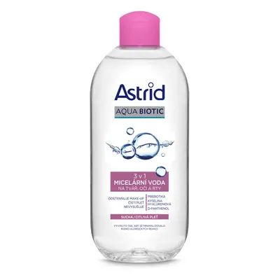 Astrid Micelární voda 3v1 pro suchou a citlivou pleť Soft Skin 400 ml