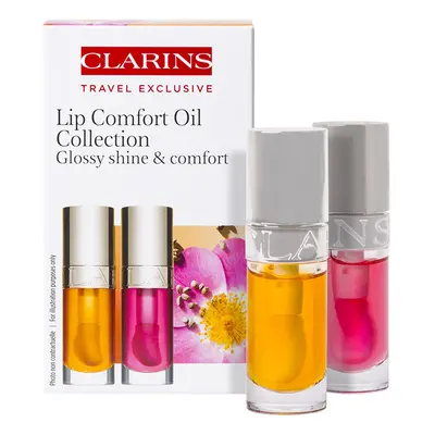 Clarins Dárková sada olejů na rty Lip Comfort Oil Collection 2 x 7 ml