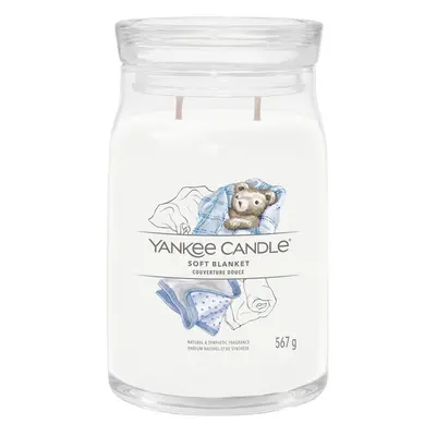 Yankee Candle Aromatická svíčka Signature sklo velké Soft Blanket 567 g