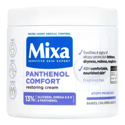 Mixa Obnovující tělová péče pro pokožku se sklonem k atopii Panthenol Comfort (Restoring Cream) 