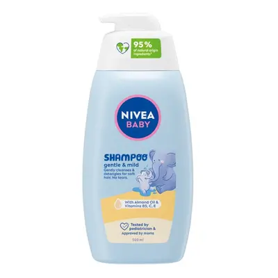 Nivea Extra jemný šampon pro děti Baby 500 ml - s pumpičkou