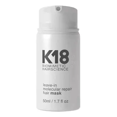 K18 Bezoplachová regenerační maska na vlasy Biomimetic Hairscience (Leave-In Molecular Repair Ha