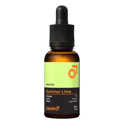 beviro Olej na vousy Summer Lime (Beard Oil) 30 ml