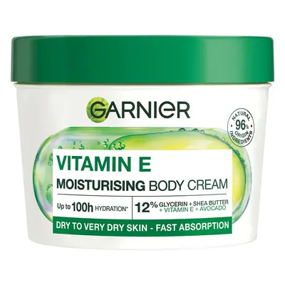 Garnier Tělový krém s avokádem Vitamin E (Moisturising Body Cream) 380 ml