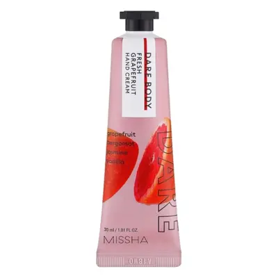 Missha Hydratační krém na ruce Dare Body Fresh Grapefruit (Hand Cream) 30 ml