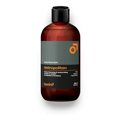 beviro Přírodní sprchový gel Metropolitan (Natural Body Wash) 250 ml