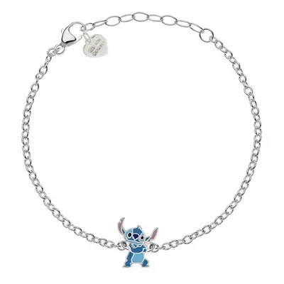 Disney Hravý stříbrný náramek Stitch Lilo & Stitch BS00094SL-65.CS