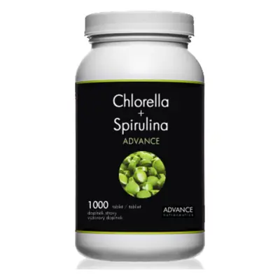 Advance nutraceutics Chlorella + Spirulina BIO 1000 tablet