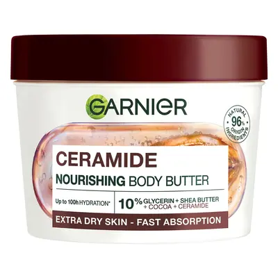 Garnier Tělové máslo s kakaem Ceramide (Nourishing Body Butter) 380 ml