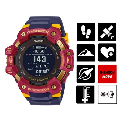 Casio G-Shock Bluetooth Solar FC Barcelona Limited Edition GBD-H1000BAR-4ER (645)