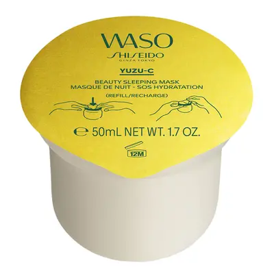 Shiseido Náhradní náplň do noční pleťové hydratační masky Waso Yuzu-C (Beauty Sleeping Mask Refi