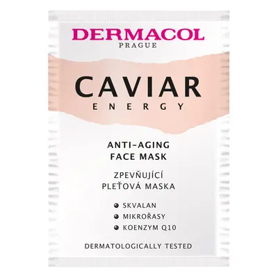 Dermacol Zpevňující pleťová maska Caviar Energy (Anti-Aging Face Mask)