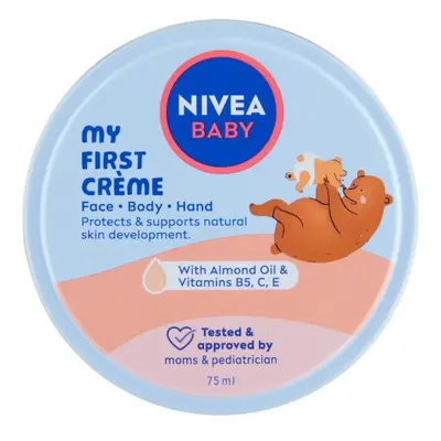 Nivea Dětský krém na tvář, tělo a ruce Baby (Face, Body and Hand Cream) 75 ml