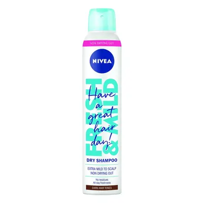 Nivea Suchý šampon pro tmavé vlasy (Dry Shampoo Dark Tones) 200 ml