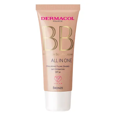 Dermacol BB hyaluronový krém All in One SPF 30 (Hyaluronic Cream) 30 ml Bronze