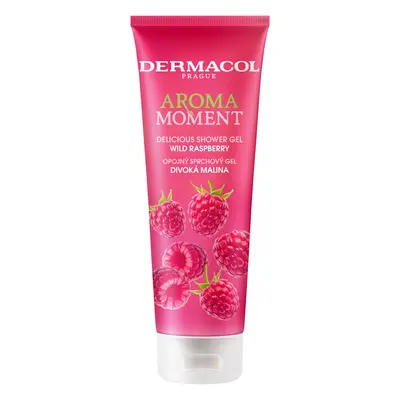 Dermacol Sprchový gel Divoká malina Aroma Moment (Delicious Shower Gel) 250 ml