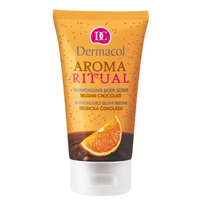 Dermacol Harmonizující tělový peeling Belgická Čokoláda s Pomerančem 150 ml