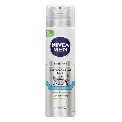 Nivea Gel na holení na 3 denní strniště Men (3 Day Beard Shave Gel) 200 ml