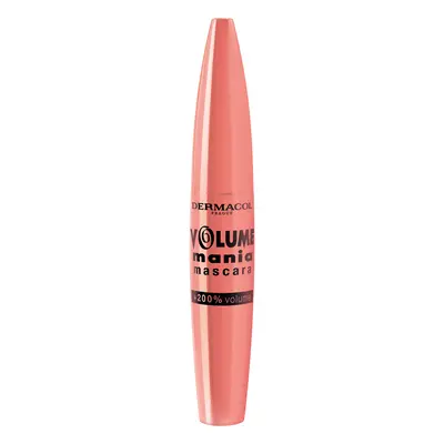 Dermacol Objemová řasenka Volume Mania + 200 % (Volume Mascara) 10,5 ml Black