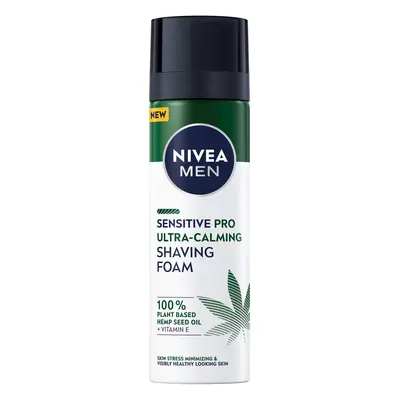 Nivea Zklidňující pěna na holení Sensitive Pro (Ultra-Calming Shaving Foam) 200 ml