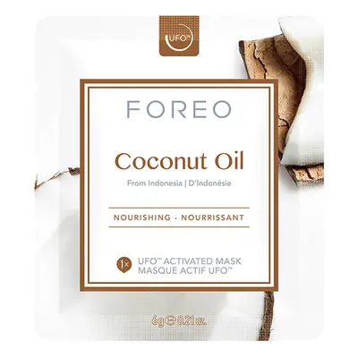 Foreo Vyživující pleťová maska Coconut Oil (Nourishing Mask) 6 x 6 g