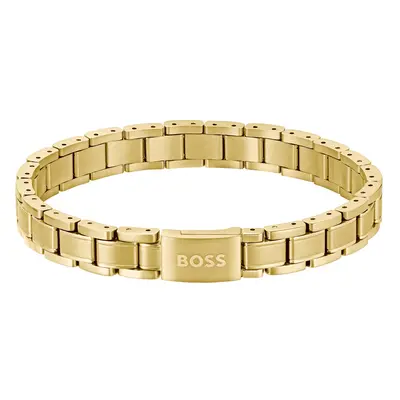 Hugo Boss Pozlacený náramek pro muže Metal Links Essentials 1580711