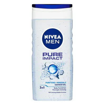 Nivea Energizující sprchový gel Men Pure Impact (Shower Gel) 500 ml