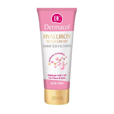 Dermacol Jemný čisticí krém 3D Hyalluron Therapy (Wash Cream For Face & Eyes) 100 ml