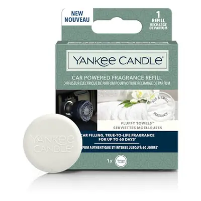 Yankee Candle Náplň do difuzéru do zásuvky auta Car Powered Fluffy Towels 1 ks