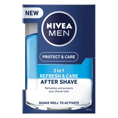 Nivea Pečující voda po holení 2v1 Men Refresh&Care 100 ml