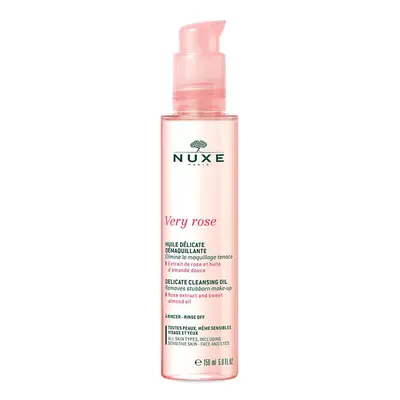 Nuxe Delikátní odličovací olej pro všechny typy pleti Very Rose (Delicate Cleansing Oil) 150 ml