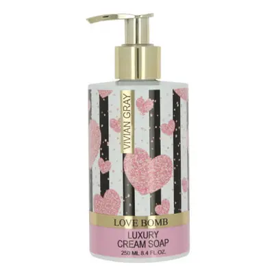 Vivian Gray Krémové tekuté mýdlo Love Bomb (Luxury Cream Soap) 250 ml