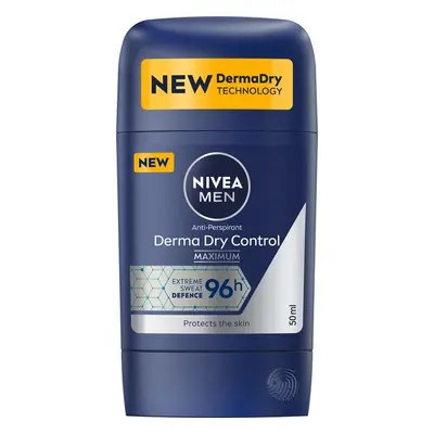 Nivea Tuhý antiperspirant pro muže Men Derma Dry Control 50 ml