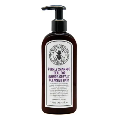 Captain Fawcett Tónovací šampon pro šedé a bílé vlasy (Purple Shampoo) 250 ml