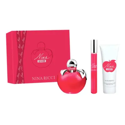 Nina Ricci Nina Le Parfum - EDP 50 ml + tělové mléko 75 ml + EDP 10 ml (roll-on)