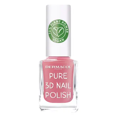 Dermacol Přírodní lak na nehty Pure 3D (Nail Polish) 11 ml 03 Fresh Blossom