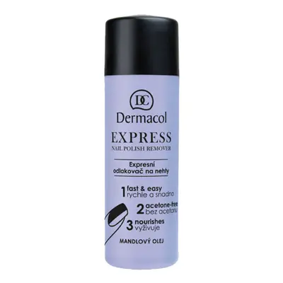 Dermacol Expresní odlakovač na nehty (Express Nail Polish Remover) 120 ml