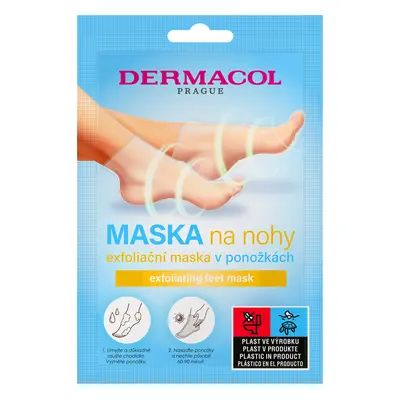 Dermacol Exfoliační maska na nohy v ponožkách (Exfoliating Feet Mask)